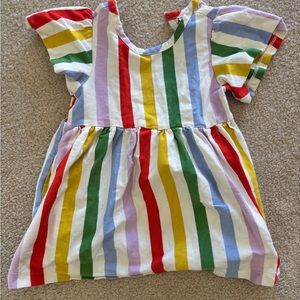 Hanna Andersson Colorful Striped Dress
